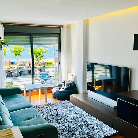 Apartamento Exclusivo A Pie De Playa Vigo Esterno foto